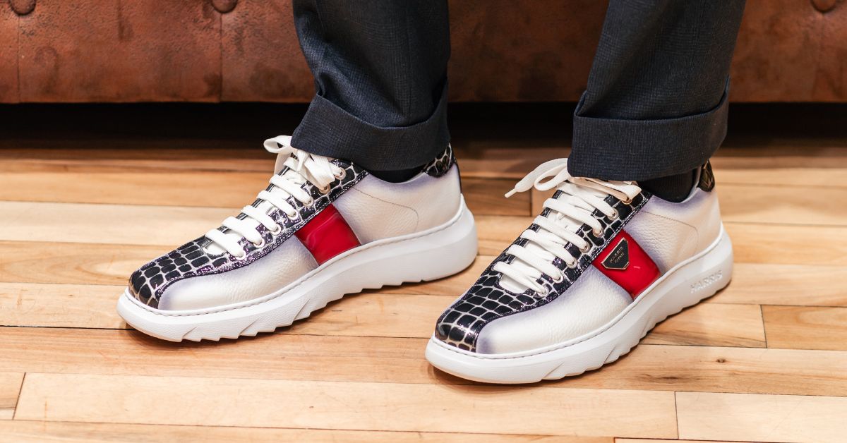 Baskets Australian Pour Homme - Style Sportif, En éco-cuir - Neuves Avec Emballage