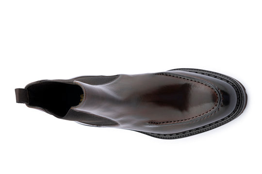 Polacchino en cuir et semelle voyou