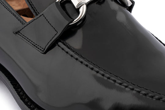 Mocasín de cuero cepillado