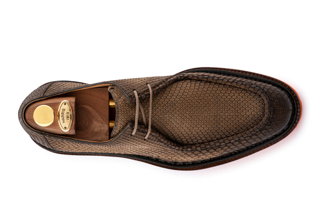 Python string with hand stitching