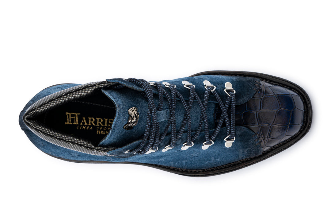 Polacchino in suede leather