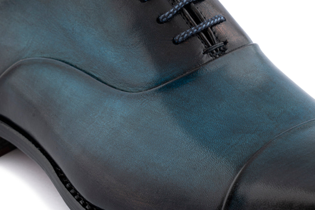 Cuir ombré à la main à cordes
