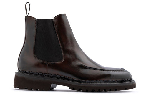 Polacchino en cuir et semelle voyou