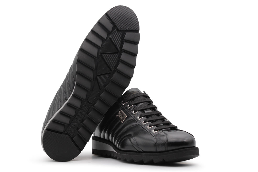Leder -Turnschuhe