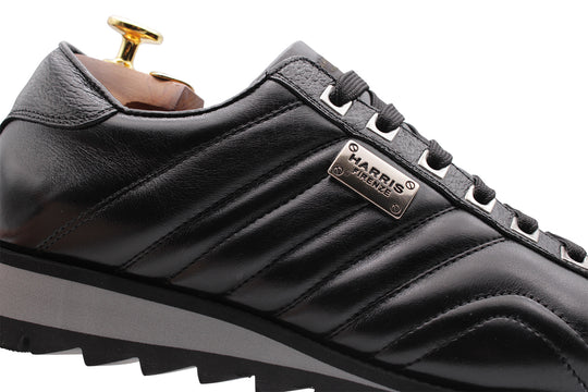 Leder -Turnschuhe