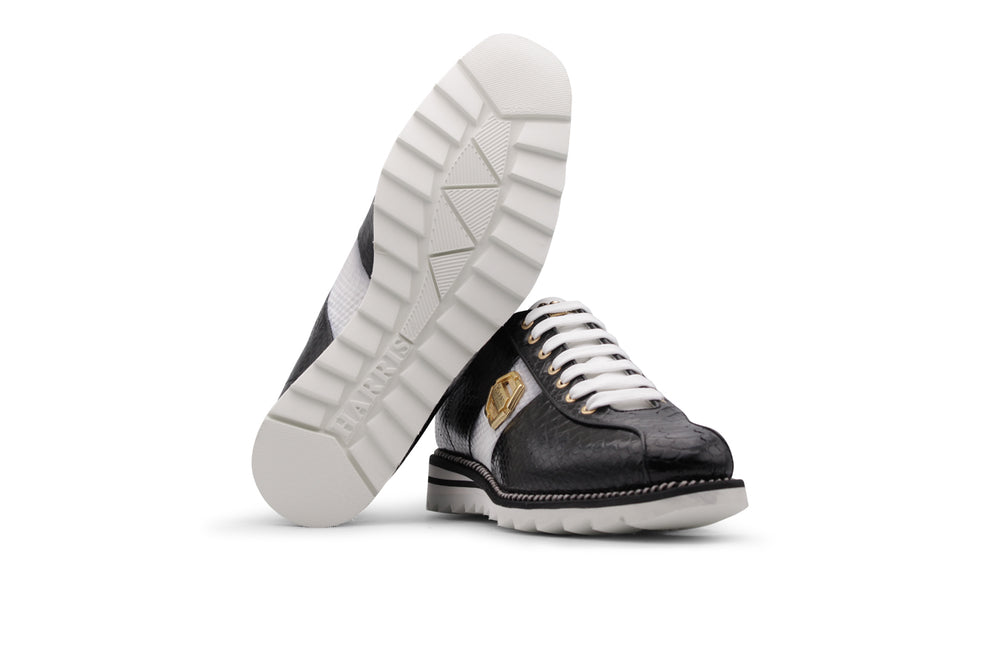 Precious leather sneakers