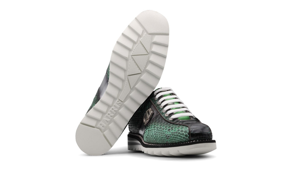 Precious leather sneakers