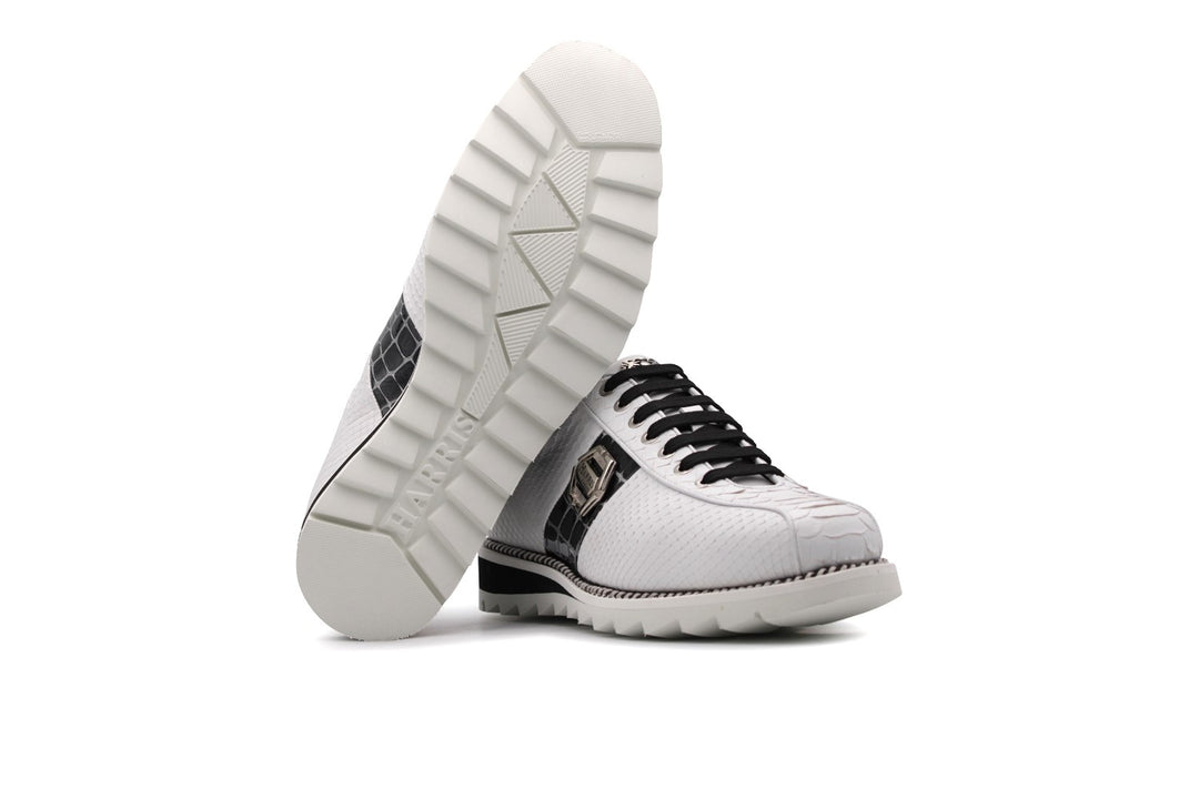 Kostbare Leder -Turnschuhe