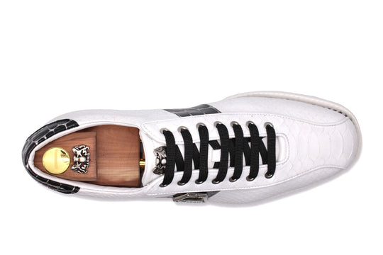 Kostbare Leder -Turnschuhe