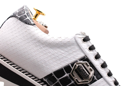 Kostbare Leder -Turnschuhe