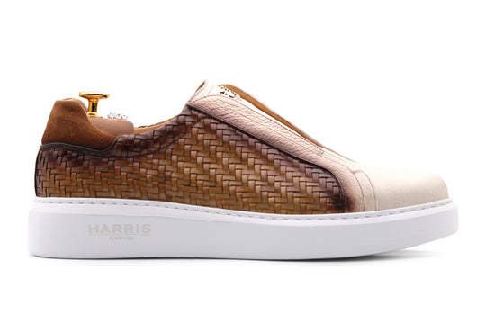 Forklot -Slips in miteinander verflochtenem Leder