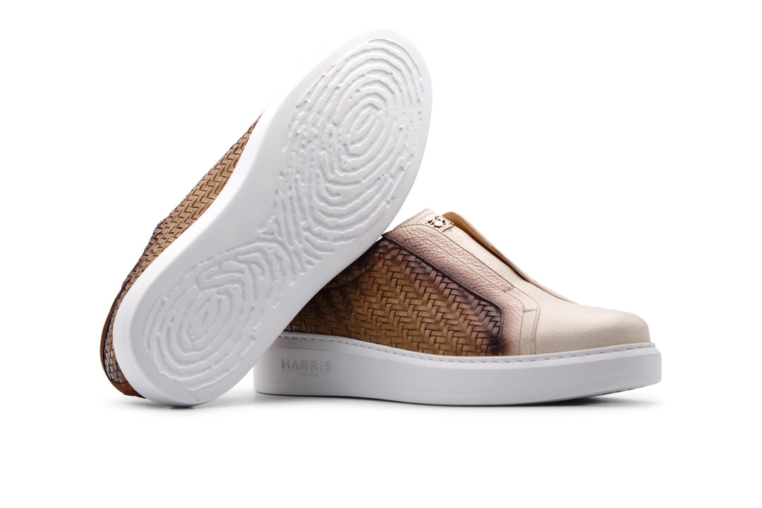 Forklot -Slips in miteinander verflochtenem Leder