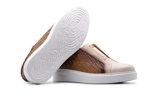 Forklot -Slips in miteinander verflochtenem Leder