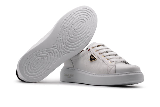 Efecto de Alce de zapatillas de deporte de cuero suave