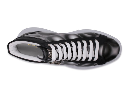 Polacchino with geometric print