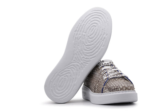 Leder -Turnschuhe