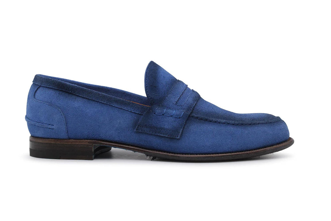 Suede moccasin