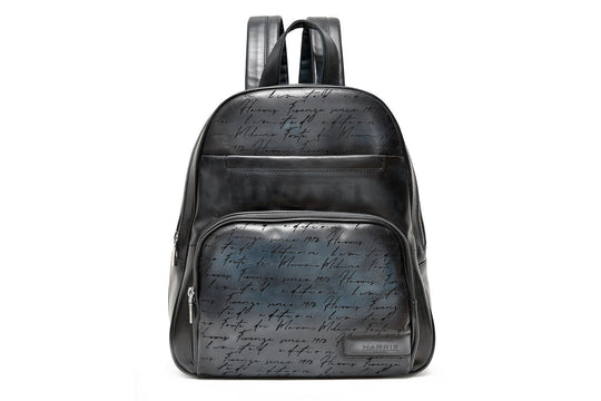 Leder -Rucksack