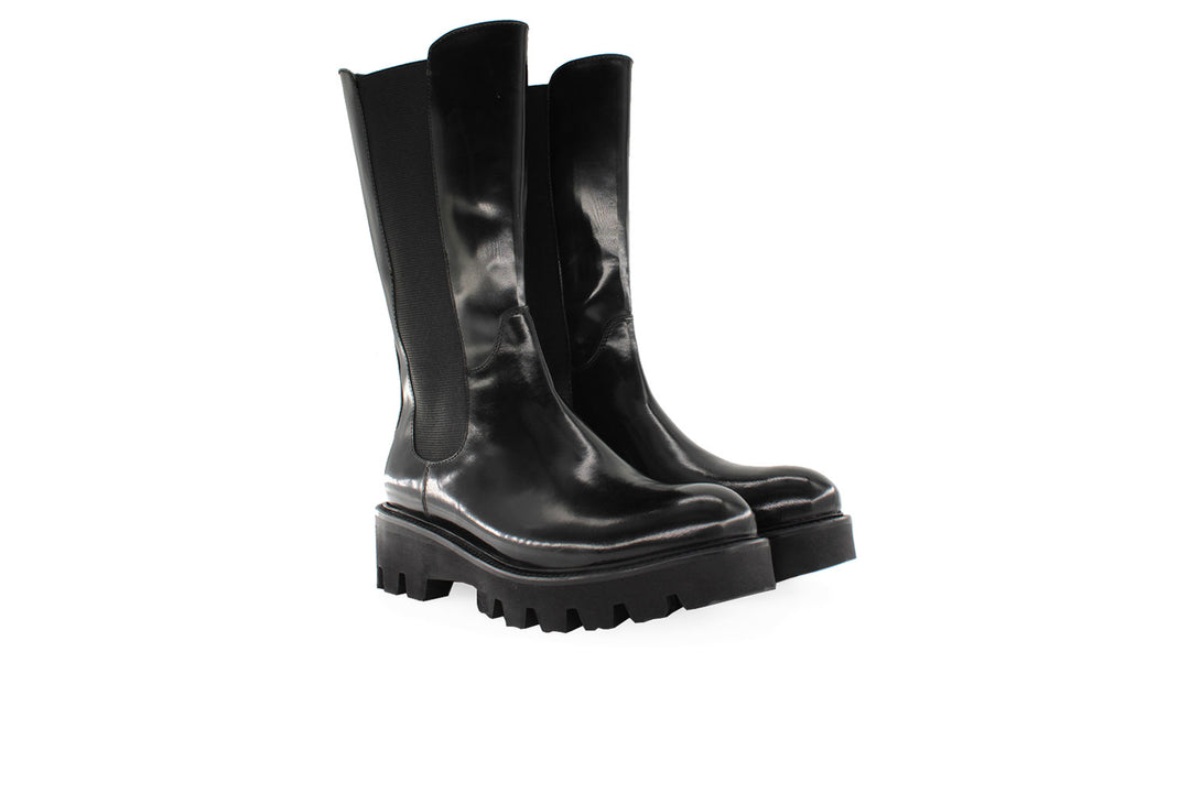 Lederstiefel