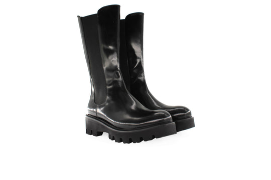 Lederstiefel