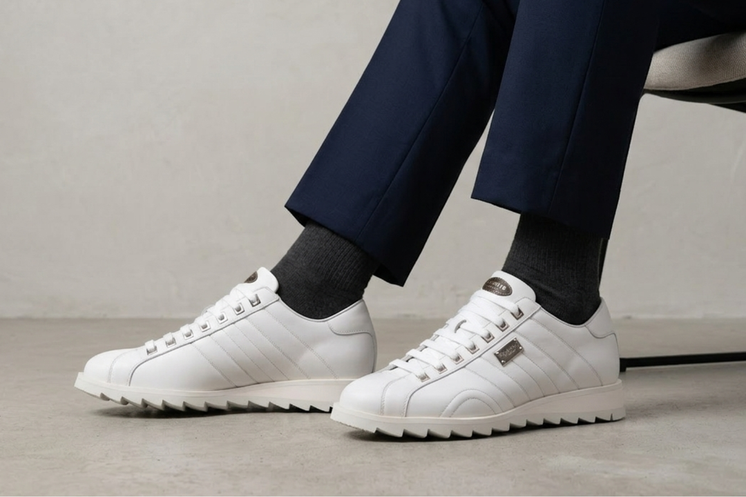 Komfort-Sneaker aus weichem Leder