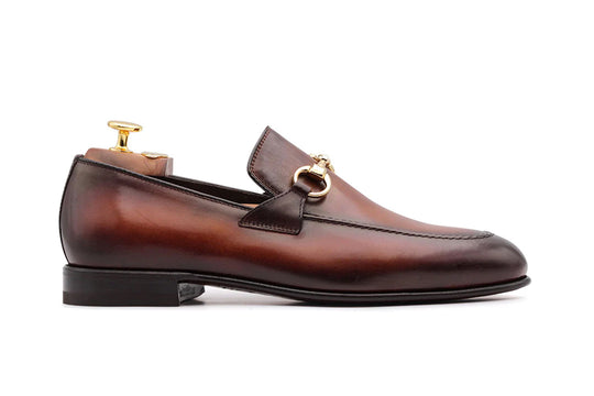 Leather loafer