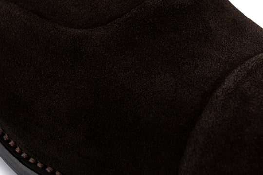 Francesina in suede