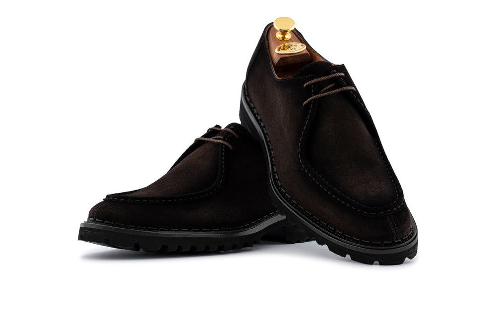 SUEDE string with hand stitching