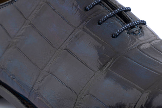 Chaussures à lacets en cuir fin