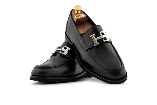 Ledermokassin mit HS-Accessoire