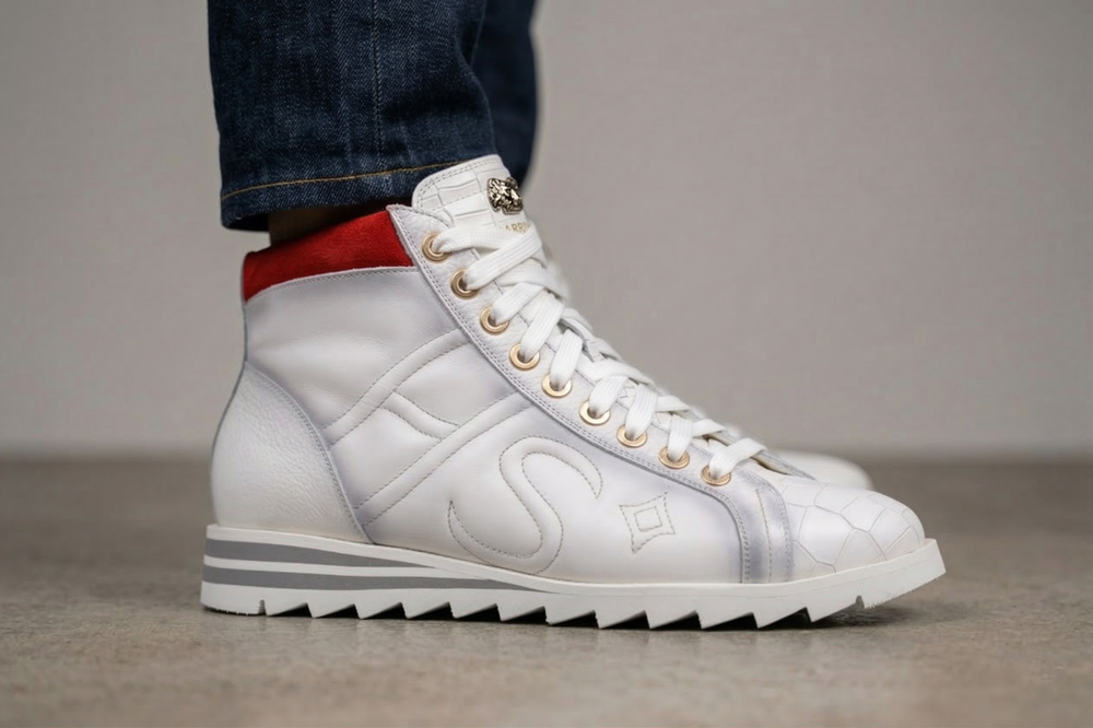 Bottines en cuir souple