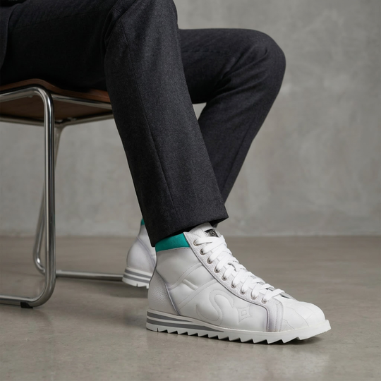 Bottine en cuir souple