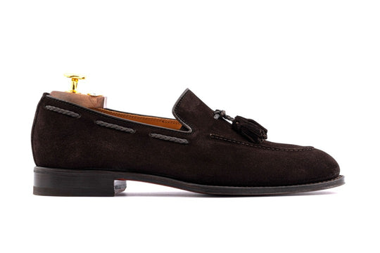 Suede loafer