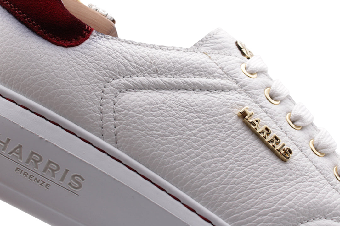 Sneaker de confort en cuir souple