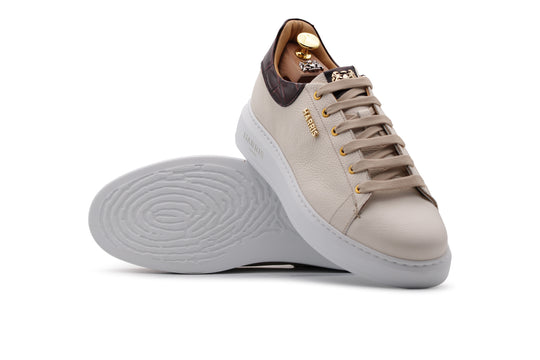 Soft leather sneakers