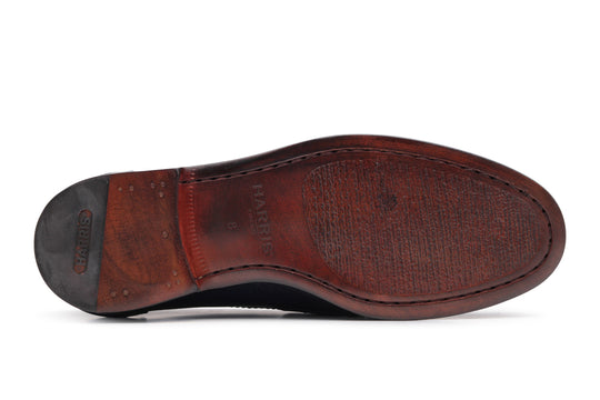 Handbemalter bedruckter Mokassin