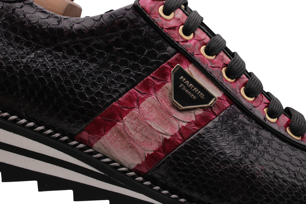 Sneakers in pitone Limited Edition Rosse