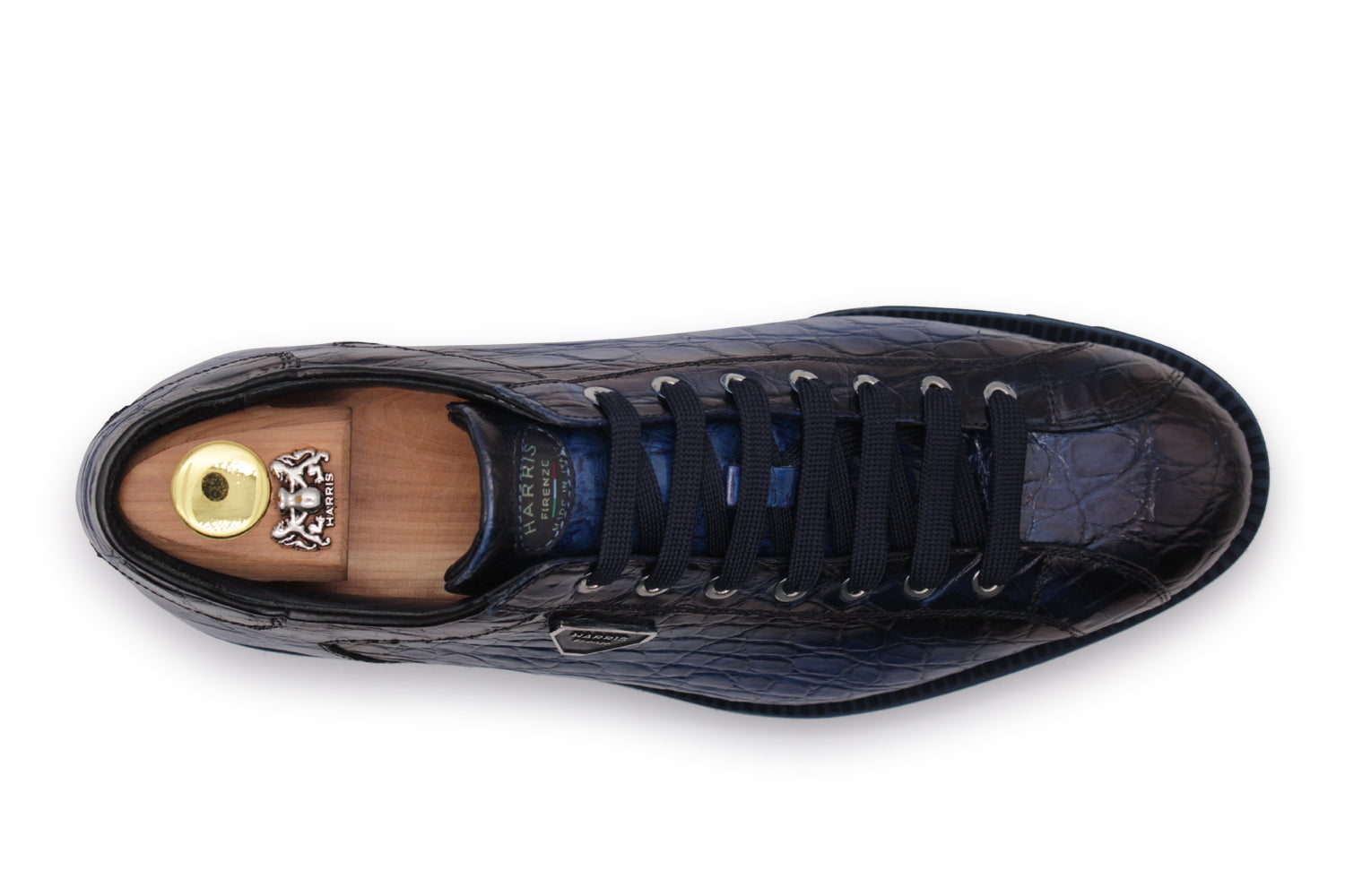 Crocodile leather sneakers – Harris Shoes 1913