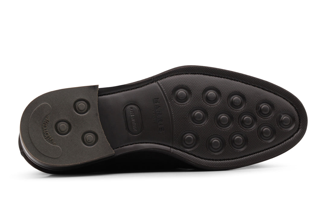 Francesina in pelle scamosciata Testa di Moro