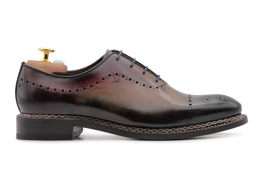 Oxford handbemalt mit norwegischer Handwerkskunst