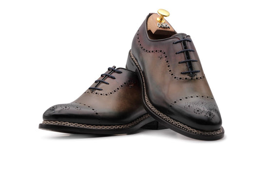 Oxford handbemalt mit norwegischer Handwerkskunst