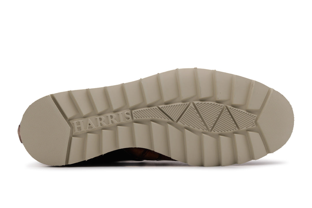 Polacchino in pelle effetto coccodrillo