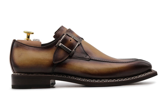 Handbemalte Einzelschnalle mit norwegischer Verarbeitung