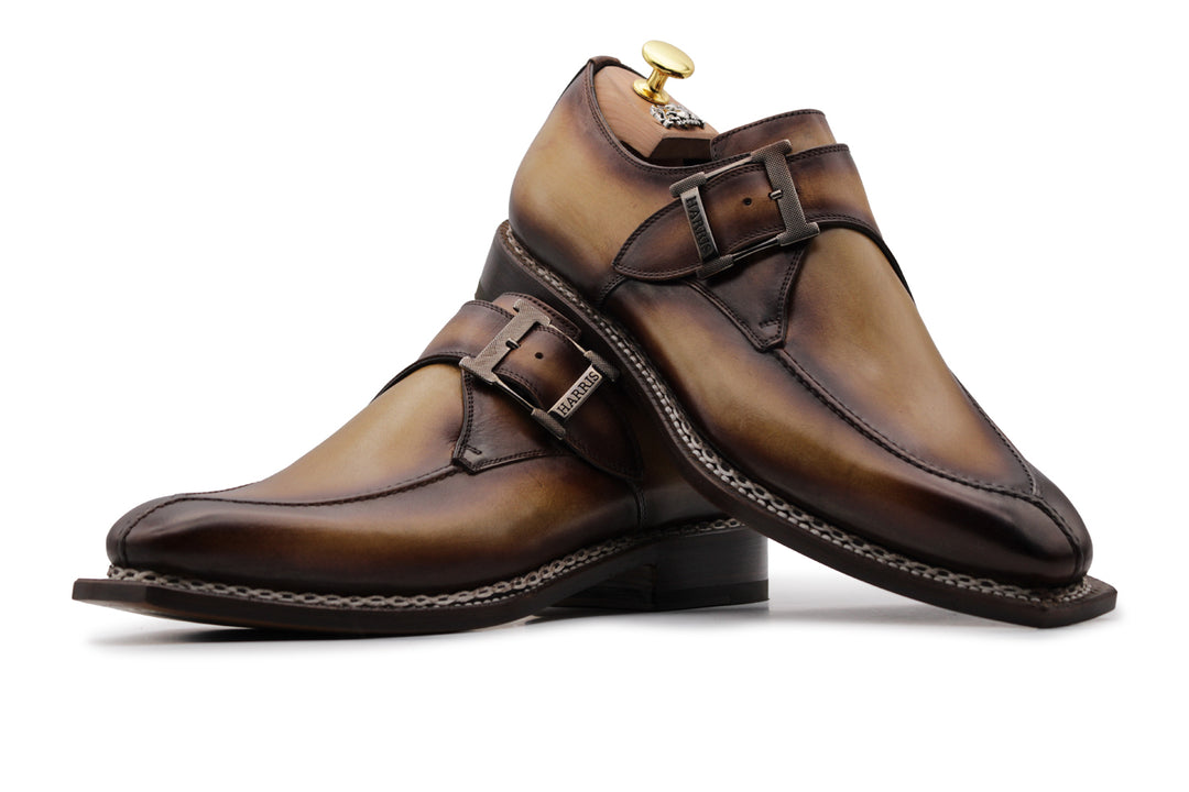 Handbemalte Einzelschnalle mit norwegischer Verarbeitung