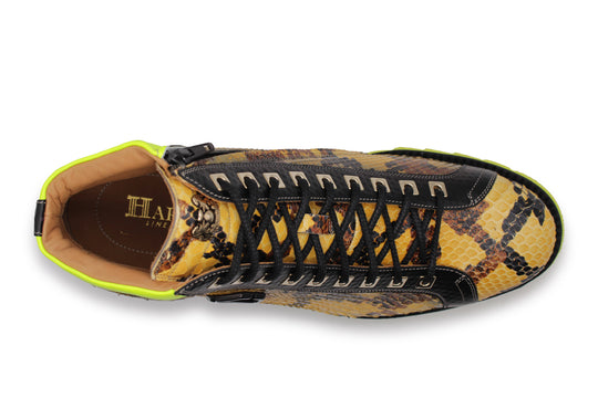 Polacchino in pelle di pitone