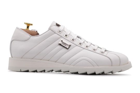 Sneakers comfort in pelle morbida