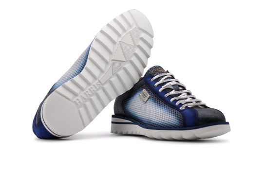 Zapatillas estampadas efecto perforado