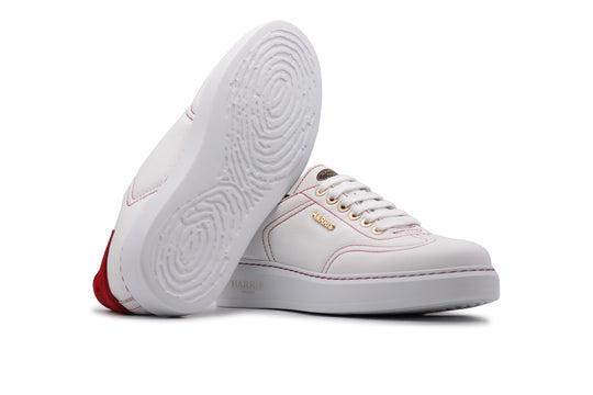 Sneakers comfort con dettagli in suede