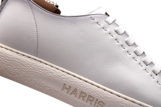 Sneakers in pelle sfumata