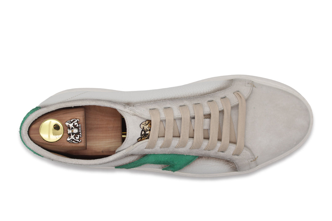 Sneakers in pelle e suede